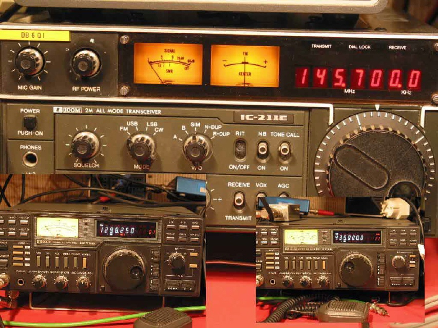 Icom Transceiver für 2m,70cm und 23cm