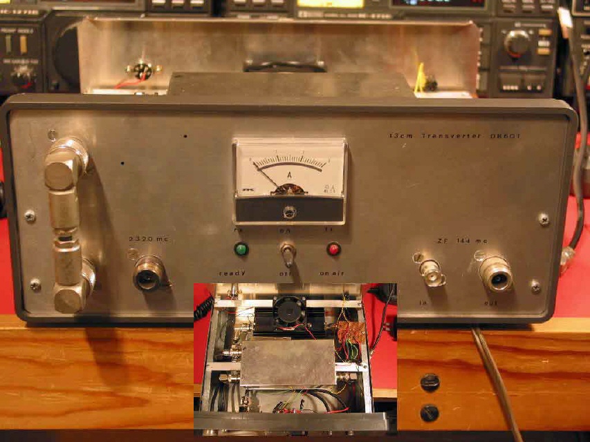 Röhrenendstufen für 23 cm (150watt) und 13 cm (25 Watt)